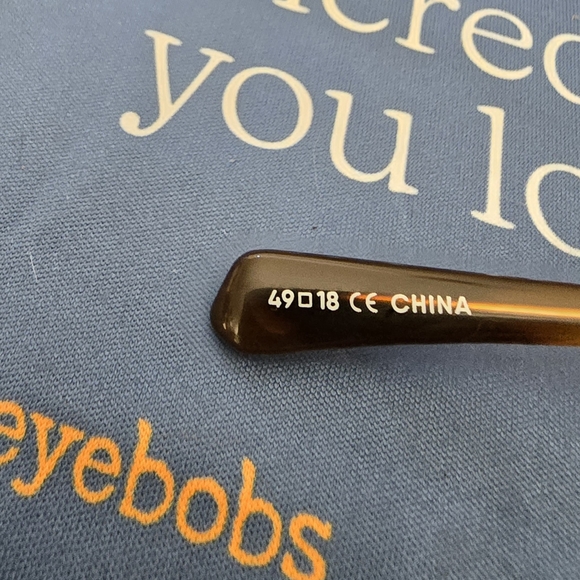 Eyebobs Blue And Tortoise +2.25 Readers - Picture 3 of 7